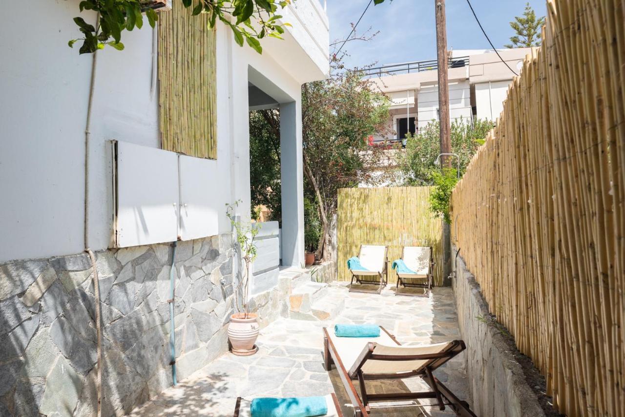 Manos House Chrissi Akti Chania Exterior foto